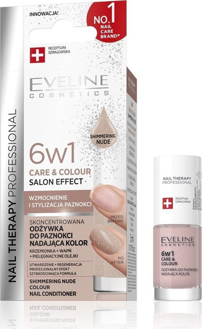 Kondicioner për thonj Lovely 6n1 Care and Colour, për rigjenerim, me ngjyrë natyrale