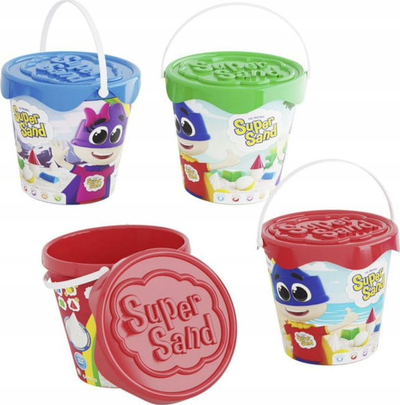 Kovë loje Goliath Super Sand, kovë për me ruajt rërën magjike, me dorezë plastike, shumëngjyrëshe