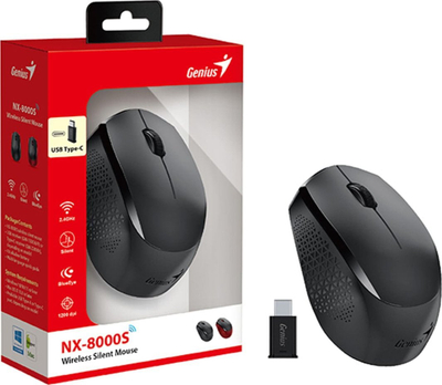 Maus Wireless Genius NX-8000S, i zi