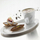 Set filxhanësh espresso Crumpled Coffee Cup, 6 copë, porcelan, të bardha
