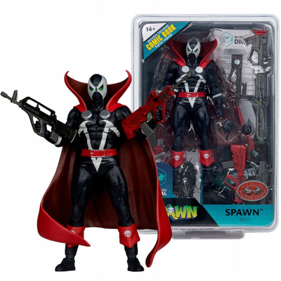 Фигура за акција McFarlane Spawn со стрип, 7\", повеќебојна