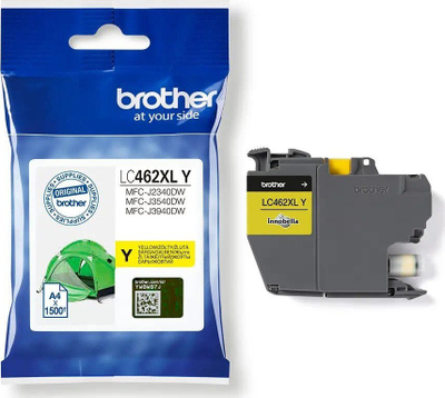 Kartrixh boje Brother LC462XLY, XL, e verdhë
