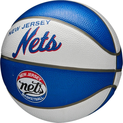 Top basketbolli Wilson NBA Team Retro Brooklyn Nets Mini, gome, blu