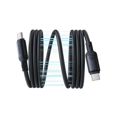 Kabllo magnetike Baseus Cosmic Black Picogo, USB-C në USB-C, e zezë