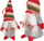 Xhuxh dekorativ Saska Garden Christmas, 15cm, poliester, gri