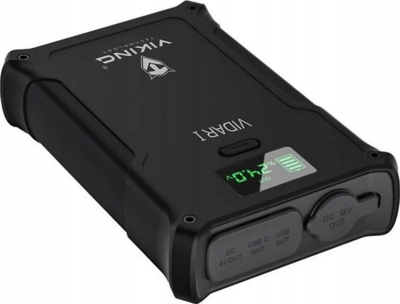 Power bank i jashtëm Viking VIDAR I, 36000mAh, karikim i shpejtë, i zi