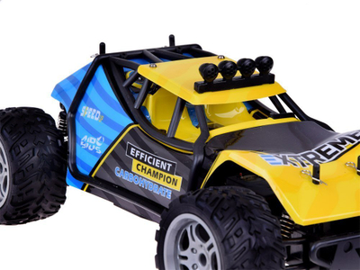 Makina me telekomandë Hyper Truck Off Road, shkall 1:14, 2.4 GHz, verdh e zezë