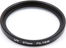 Set adapter dhe filtër UV XREC 37mm për GoPro Hero 3, 3 Plus edhe 4, i zi