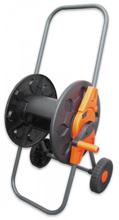 Rrotullues zorre për kopsht Bradas Aqua Reel Gold Line GL3501, 1/2", 60m, i zi me portokalli