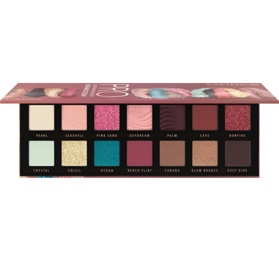Hije për sy Catrice Pro Slim Palette Ocean Blushing, 010 MesmerEYEzing Moments, 10,6g