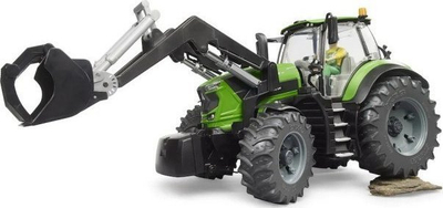 Lodër traktor Child's Game Deutz 8280, me ngarkues frontal, jeshile
