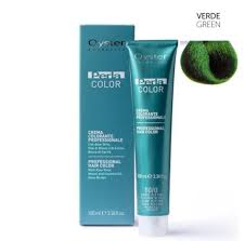Ngjyrë për flokë Oyster Perlacolor Green, 100ml