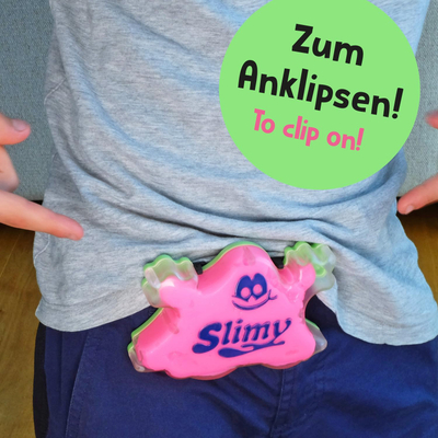 Lodër slime Joker Slimy Mega Elastic, 150 g, neon, shumë elastike