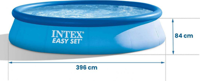 Set pishinë Intex Easy 9në1, 396cm