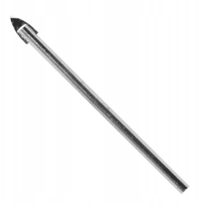 Freza për xham edhe qeramikë, 6x65 mm, gri