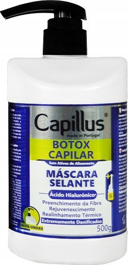 Maskë flokësh Capillus Botox Capilar, rigjeneruese, 500ml
