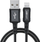 Kabllo USB Acefast USB A në Lightning, 1.8 m, 2.4A, e zezë