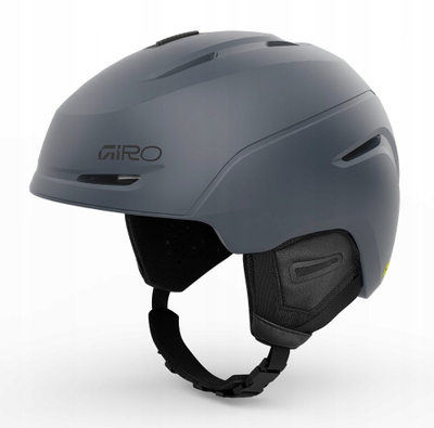 Helmetë skish Giro Neo Mips, me vrima ajrimi që rregullohen, matte indigo