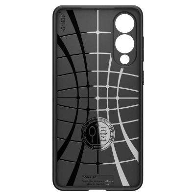 Маска за телефон Spigen Liquid Air, за Samsung Galaxy S25 Edge, заштитна, црна мат