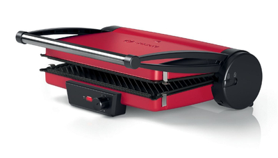 Grill elektrik Bosch TCG4104, 2000W, pllaka jo ngjitëse, i argjendtë