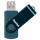 USB Hama "Rotate", 3.0, 256GB, 90MB/s, kaltër e errët