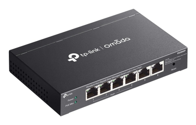 Switch rrjeti TP-Link Omada ES206GP, 6 porta Gigabit, 4 porta PoE+, i zi