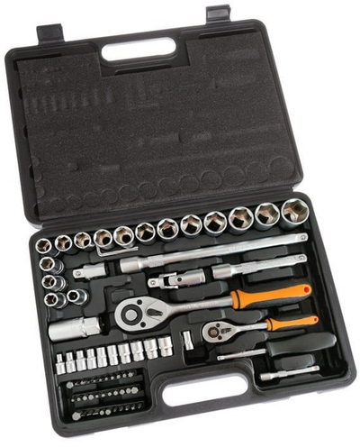 Set çelësash Okko VG051, 72 pjesë, 1/4" dhe 1/2", çelik CR-V