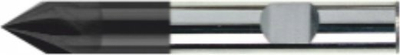 Freze fazetuese Fanar DIN 6537L, 12mm, 60°, karbur VHM