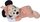 Kukull pelushi Disney Minnie që ndriçon në errësirë, 30 cm, rozë