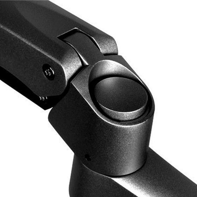 Mbajtëse dyfishe monitorësh Silverstone SST ARM22BC, deri 24", VESA 75 100, e zezë