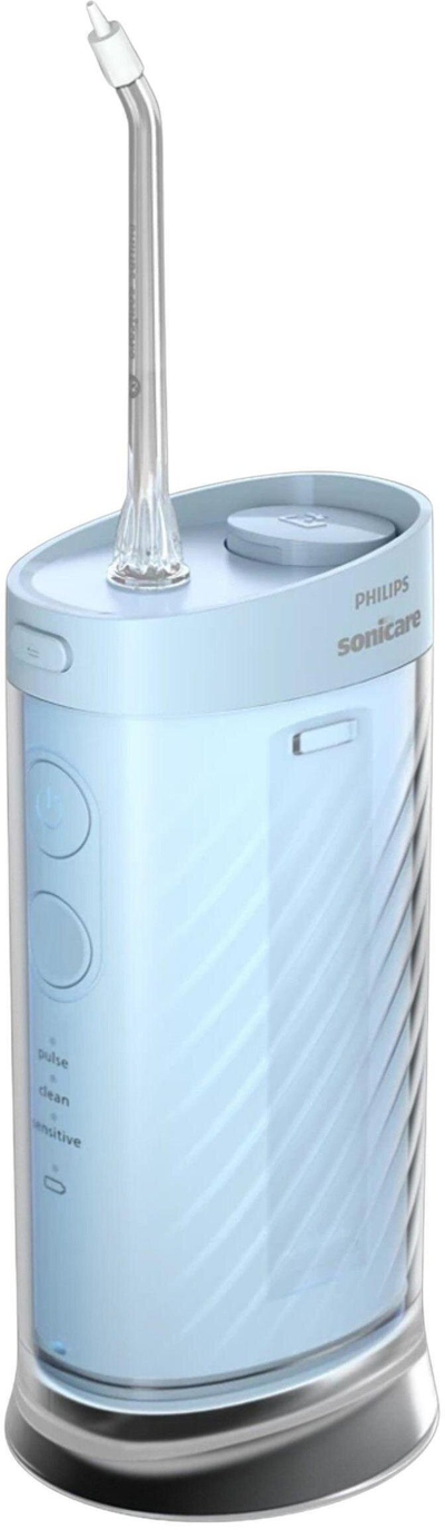 Iригатор за уста Philips HX3333/24, 3 начини на работа, USB полнење, сина