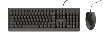 Set tastierë dhe maus Trust Primo, i zi