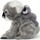 Lodër pelushi Animigos Koala With Baby, me bebe, gri