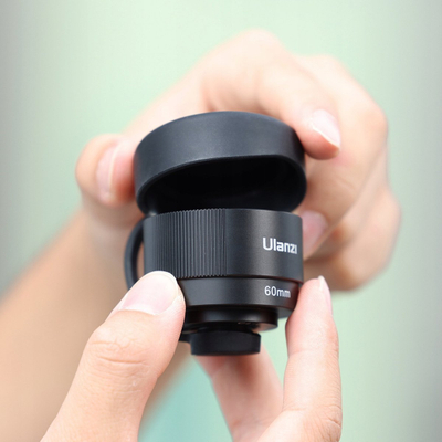 Lentë makro për telefon Ulanzi CL-003, 75mm, e zezë