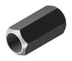 Навртка спојна челична NL M10 650303, 30mm, поцинкувана, 50 парчиња
