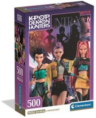 Puzzle Clementoni K-Pop Demon Hunters, 500 pjesë, 36x49cm, shumëngjyrësh