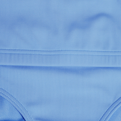 Kostum banje dy pjesësh për goca Speedo RIB 2PC, material i ricikluar, teksturë ribbed, blu e çelët