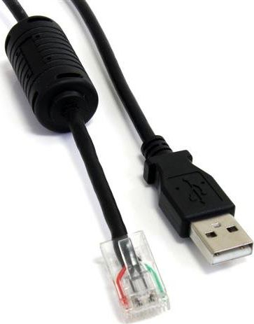 Kabllo USB për UPS StarTech USBUPS06, zëvendësuese, e zezë