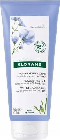 Balsam flokësh me Liri Organike, për flokë të hollë, volum, 200 ml