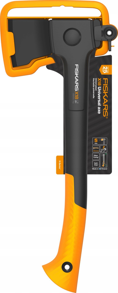 Sëpatë Fiskars X18 1069103, 445mm, 1050g, me dorezë të rehatuar për dorë