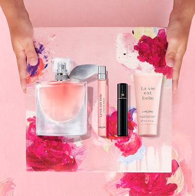 Set dhuratë Lancôme La Vie Est Belle - Eau de Parfum 50 ml + Eau de Parfum 10 ml + Losion trupi 50 ml + Maskarë 2 ml
