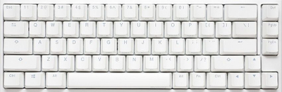 Tastierë mekanike Ducky One 2 SF White, 65%, RGB, e bardhë