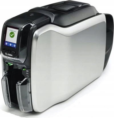 Печатач за пластични картички Zebra ZC300, 300 dpi, двострано печатење, USB LAN