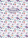 Fletore dekorative Fresh TW Flowers, 145x197mm, 64 faqe, me lule