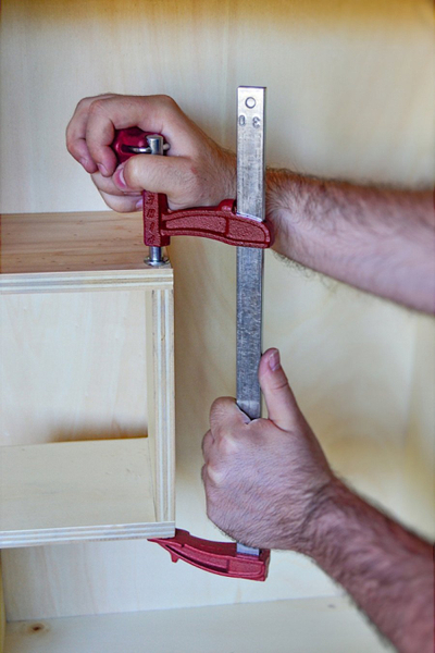 Shtrëngues Piher Maxipress M 1630, 30cm, filetë e mbrojtur, i kuq