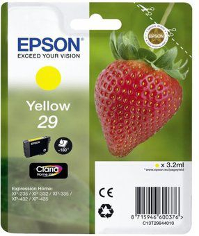 Ngjyrë Epson T29, e verdhë