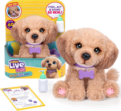 Lodër interaktive Little Live Pets My Really Real Daxie, qenush