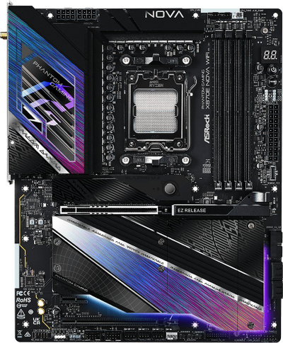 Матична плоча ASRock X870E NOVA WIFI, AM5, DDR5, ATX, црна