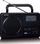 Radio portabël Lenco MPR-035BK, FM PLL, ekran LCD 2.5", e zezë