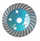 Disk bluarës DEDRA HP030 Turbo Diamond DYNAMIC, 115mm, për beton e gur, gri